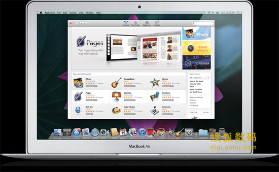 Mac OS X LionMac App Store