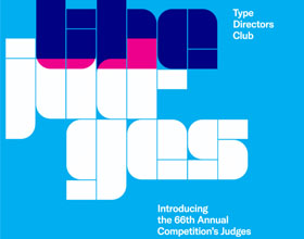 第66届纽约TDC字体艺术指导俱乐部奖入选作品第一辑
