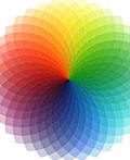 Illustrator制作绚丽的彩色光谱图