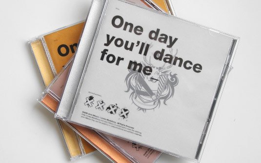 有一天你会为我跳舞—CD封套设计