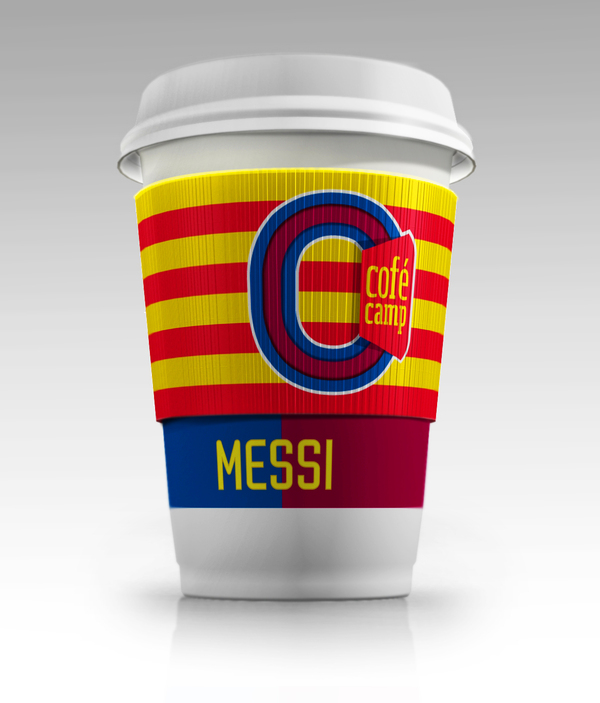 巴塞罗那足球俱乐部专用咖啡包装设计