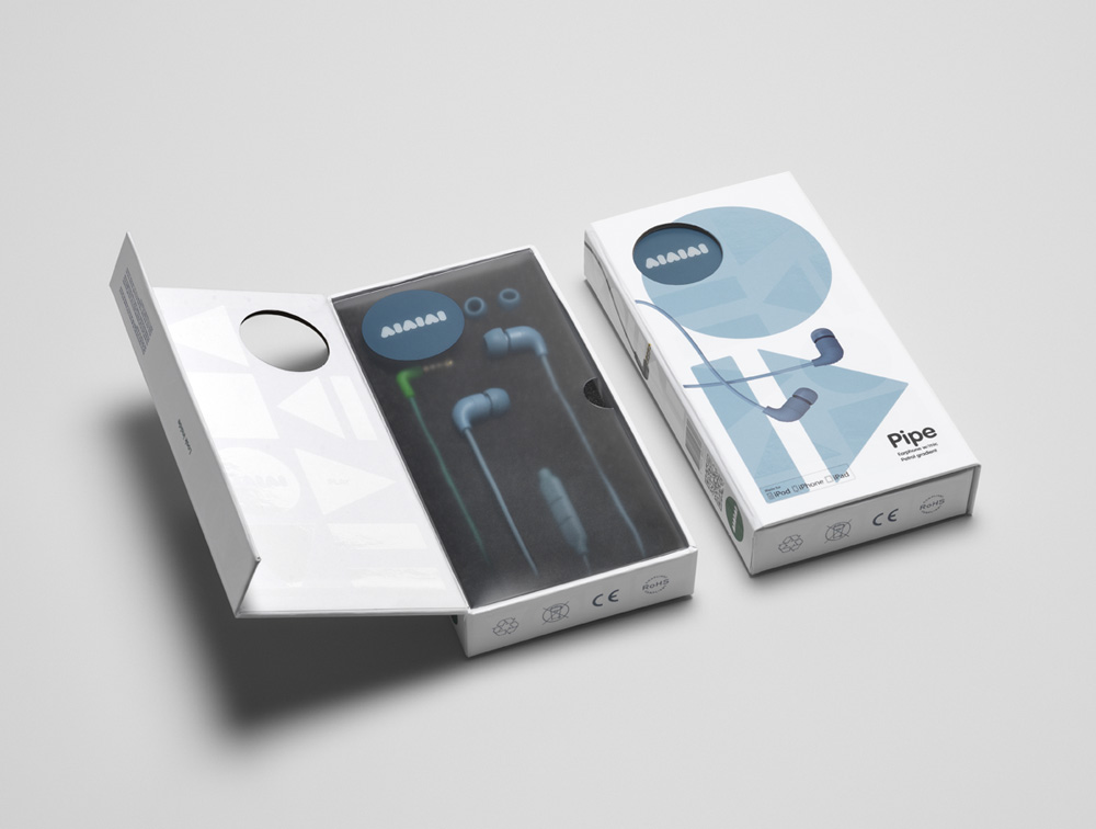 丹麦AIAIAI耳机产品包装设计