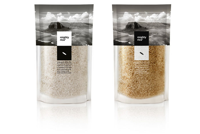 Mighty Rice：大米包装设计