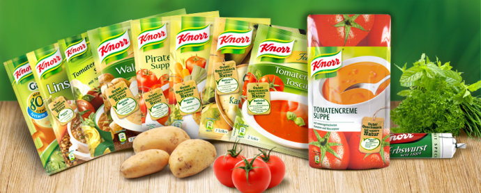 家乐汤粉(Knorr)品牌包装设计(1)