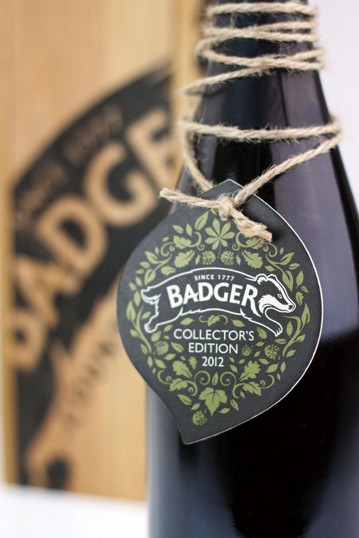 英国Badger Ale限量版啤酒包装设计