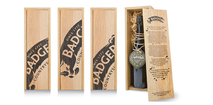 英国Badger Ale限量版啤酒包装设计