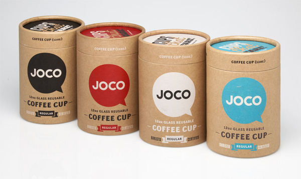 JOCO玻璃咖啡杯包装设计