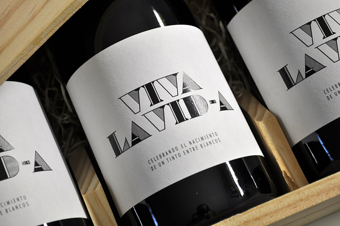 Viva la Vida红葡萄酒包装设计