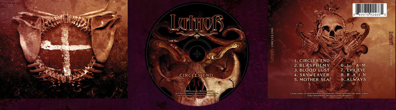 Luthor CD封套设计