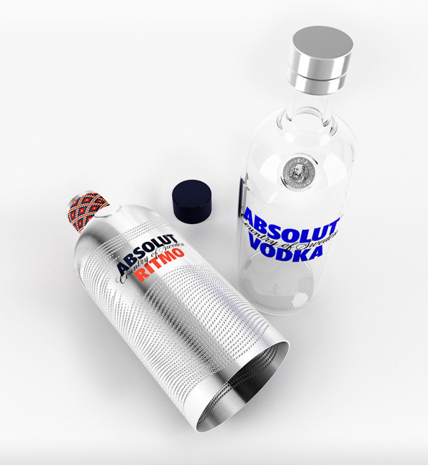 Absolut Ritmo包装设计