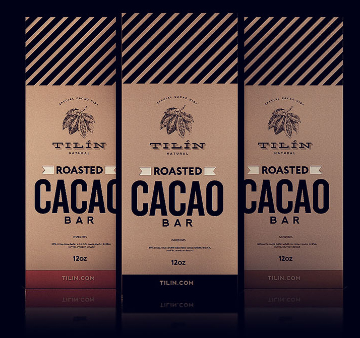 哥伦比亚Tilin Cacao巧克力品牌包装设计