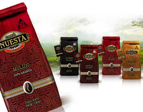 哥伦比亚Nuesta咖啡包装设计