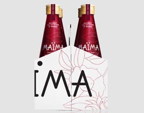 充满清新活力的MAIMA饮料品牌视觉和包装设计