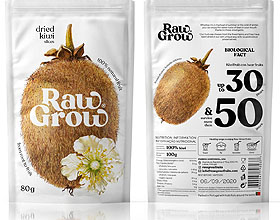 Raw Grow优质干果包装设计