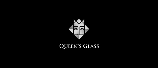 Queens Glass Showcase of Creative Symmetrical Logos