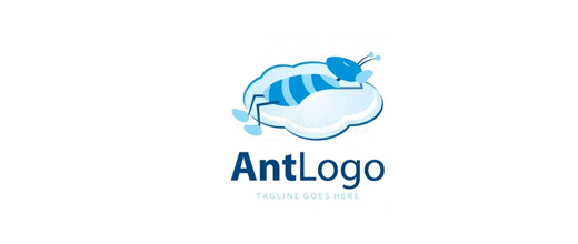 蚂蚁元素logo设计