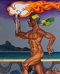 巴西里约奥运官方海报设计