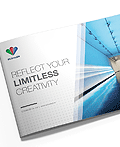 ECOMLED数字广告解决方案供应商画册设计