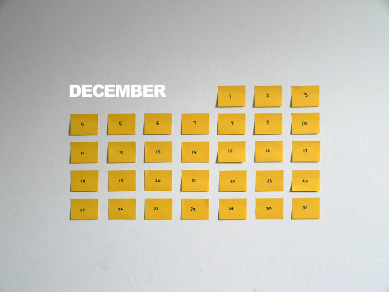 21个非常创意的日历设计