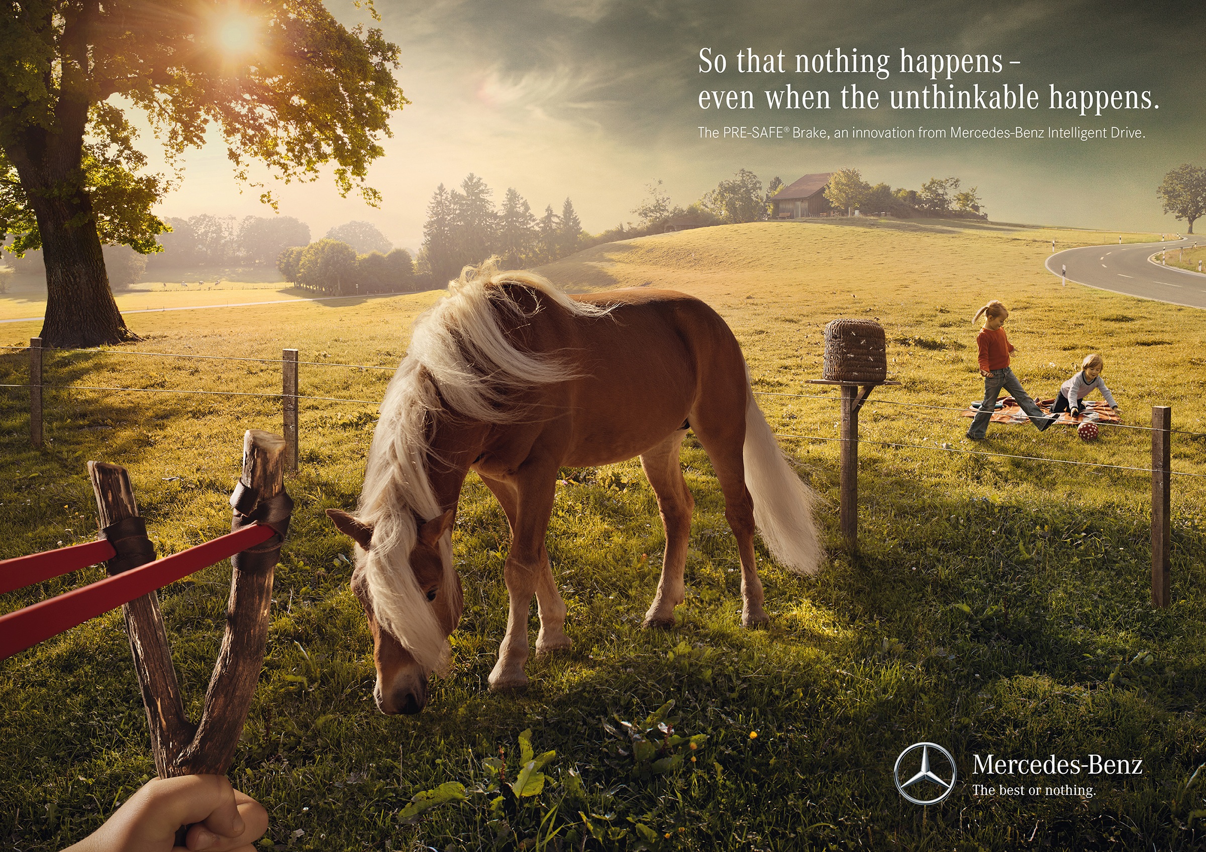德国奔驰汽车平面广告设计欣赏