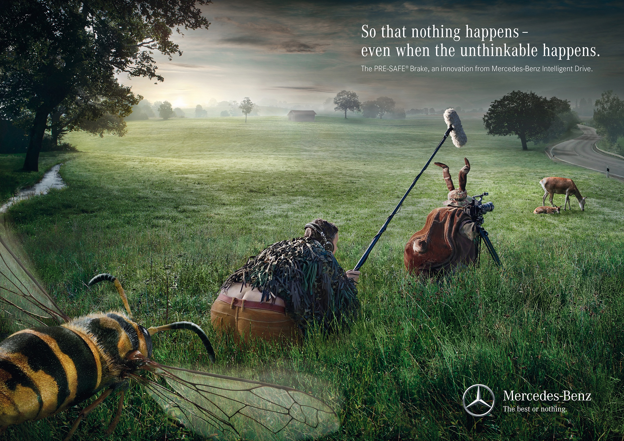 德国奔驰汽车平面广告设计欣赏
