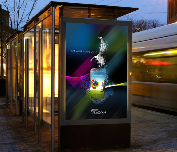 Samsung S4 Experiment广告设计