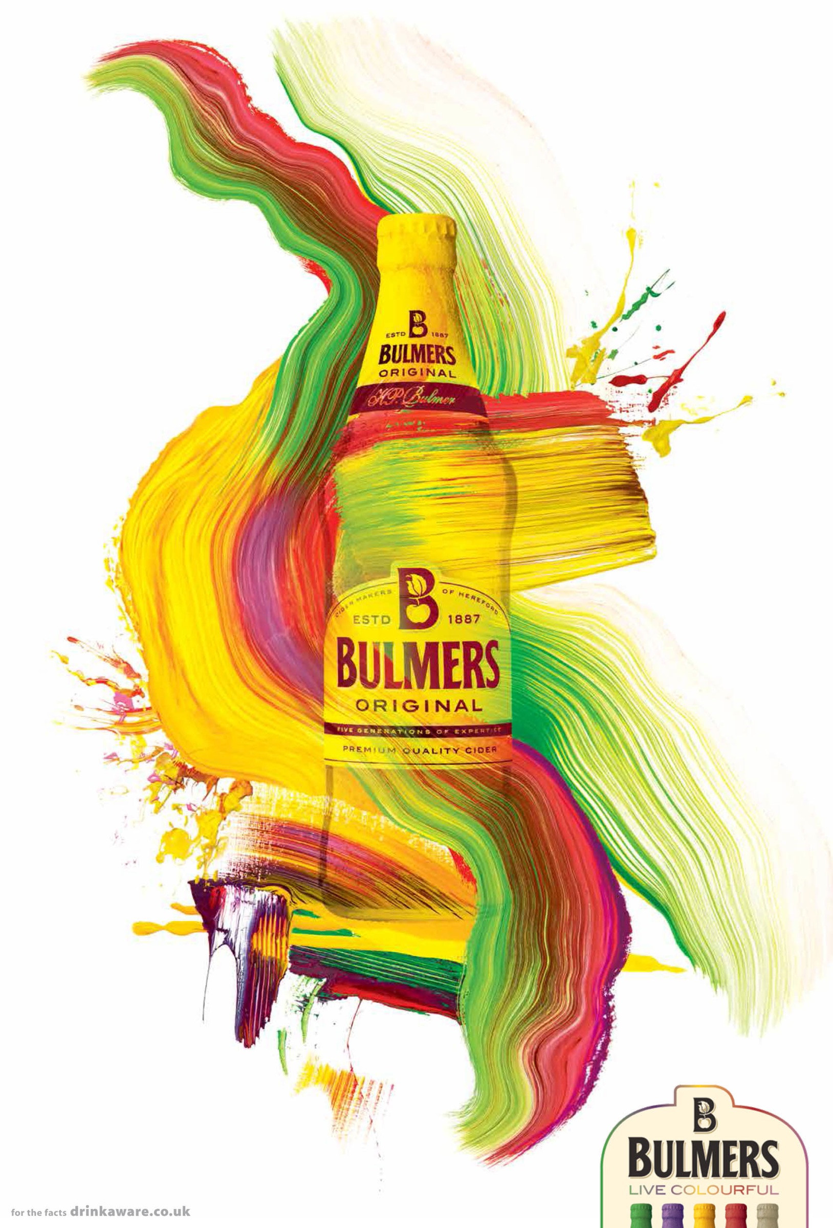 英国Bulmers饮料平面广告设计