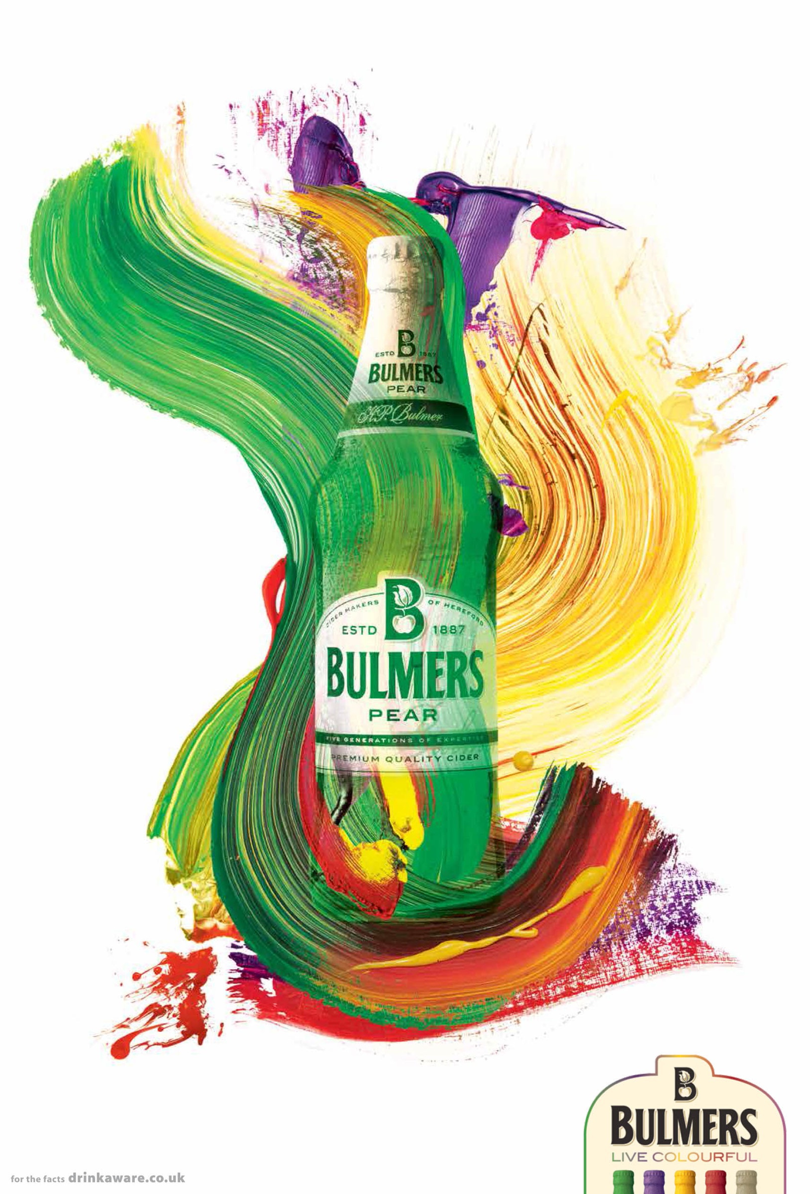 英国Bulmers饮料平面广告设计