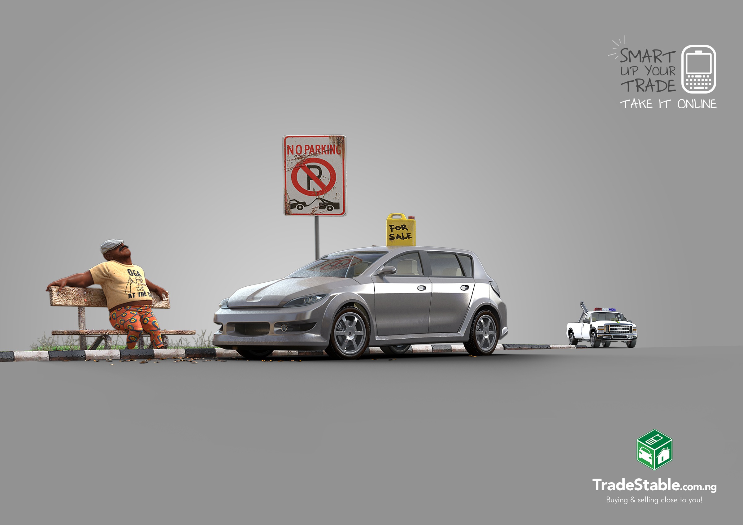 尼日利亚tradestable电子商务网站平面广告设计