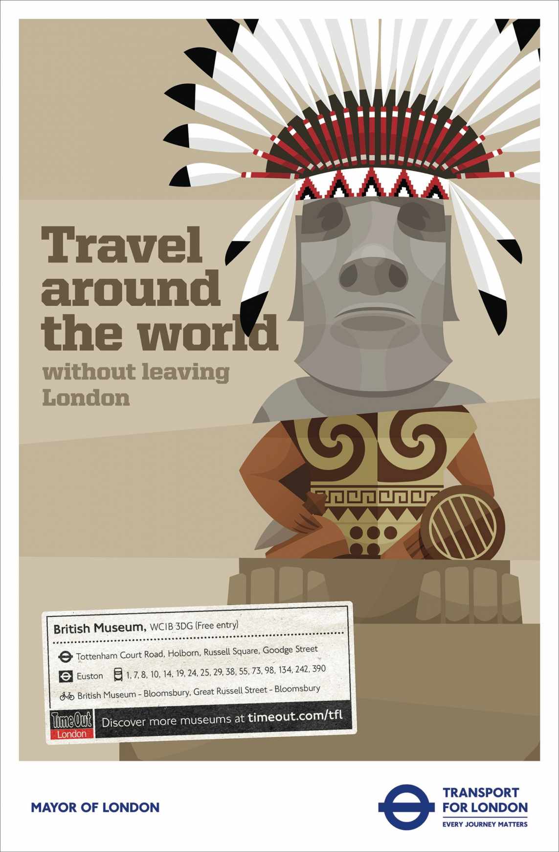 英国Transport for London平面广告设计