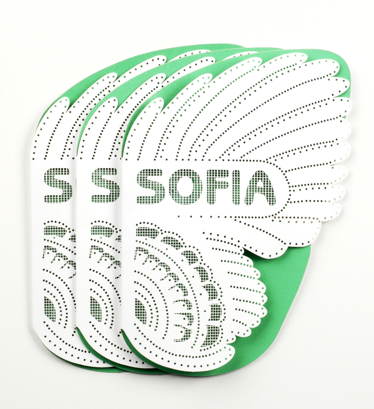 Sofia创意两折页平面广告