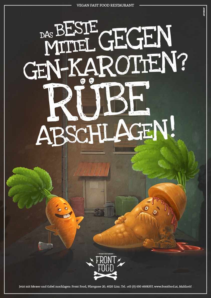 奥地利Front Food食品平面广告设计