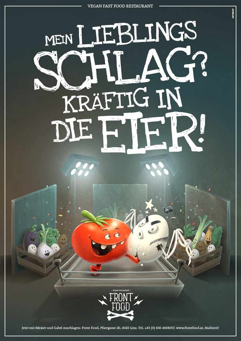 奥地利Front Food食品平面广告设计