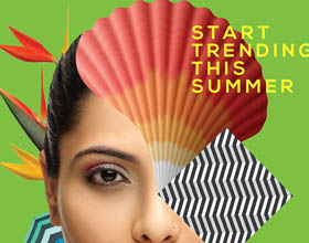 Bon Ton女装品牌夏季活动平面广告设计