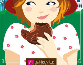 法国De Neuville食品平面广告设计