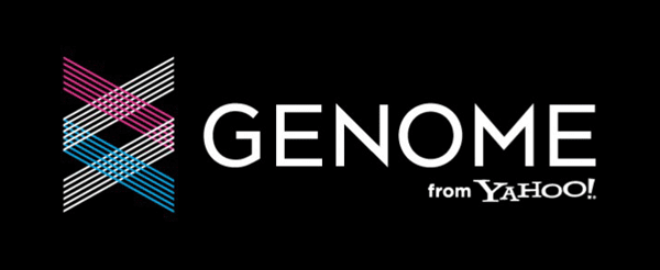 Genome from Yahoo logo1 雅虎的网络广告数据分析工具Genome品牌设计