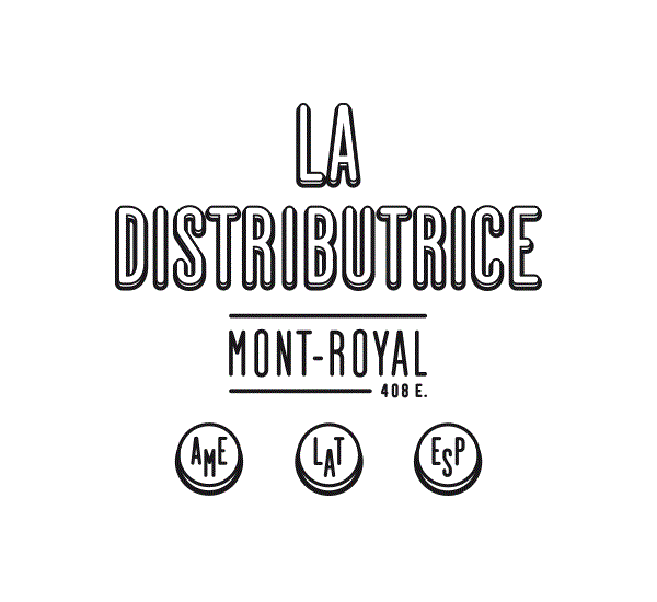 北美咖啡店LA DISTRIBUTRICE品牌形象设计