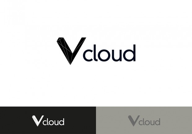 vCloud云计算服务品牌VI设计