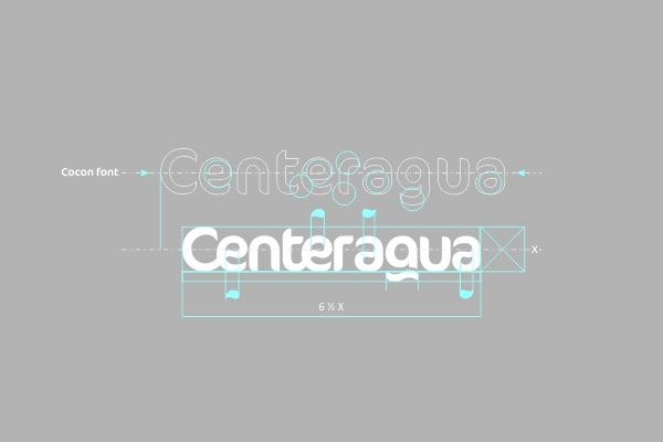 Centeragua纯净水品牌VI设计