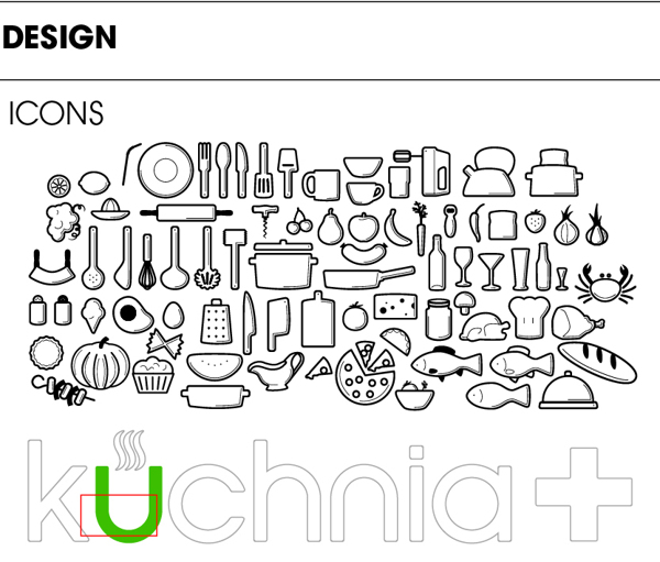 KUCHNIA+ TV CHANNEL ID品牌形象设计