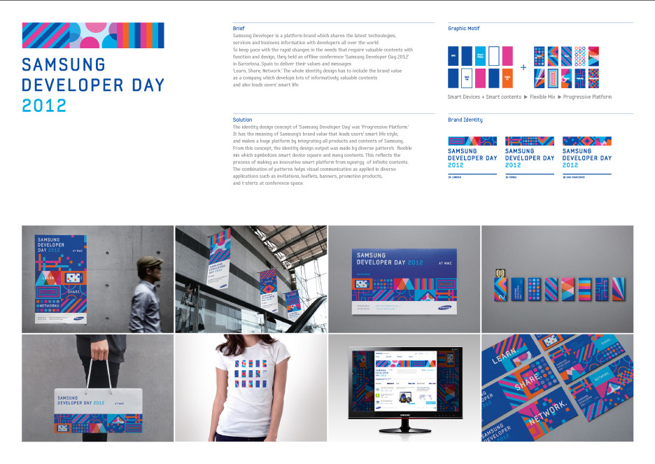 三星Developer day形象设计