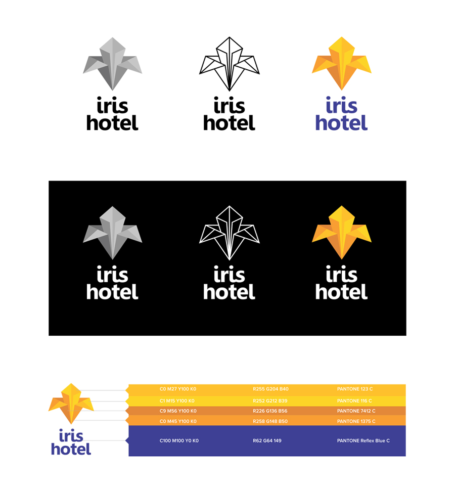 Iris hotel品牌设计