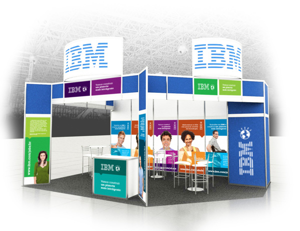 Estandes IBM 品牌设计