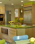 厨房用绿色来装饰会怎么样？