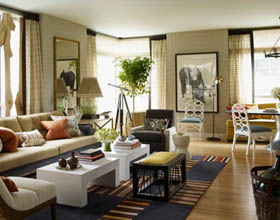 26个国外用客厅家具创意打造惊艳空间案例