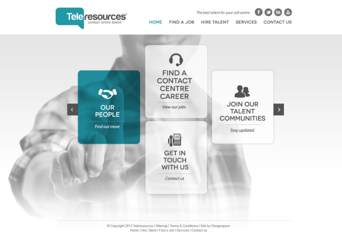 Teleresources交互网页设计
