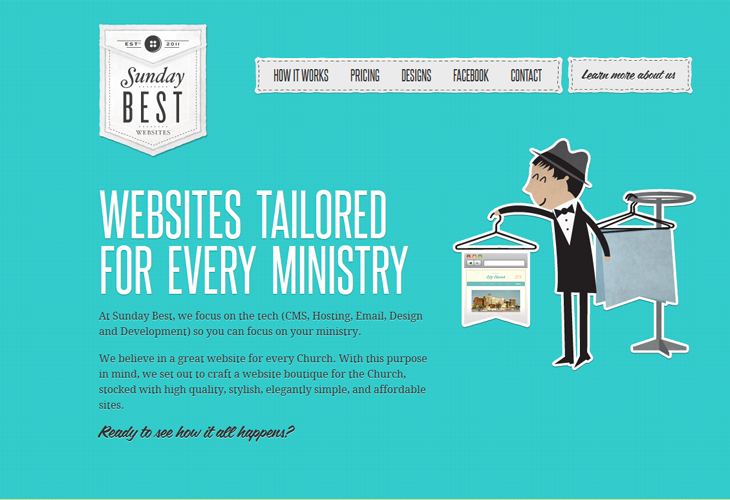 30个颜色鲜艳的网站设计