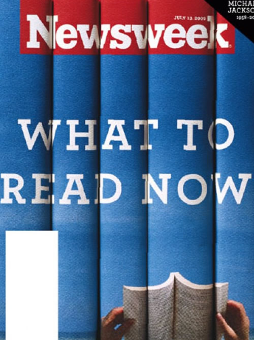 newsweek bookstoreadnow3 15 (Really) Beautiful & Creative Book Covers