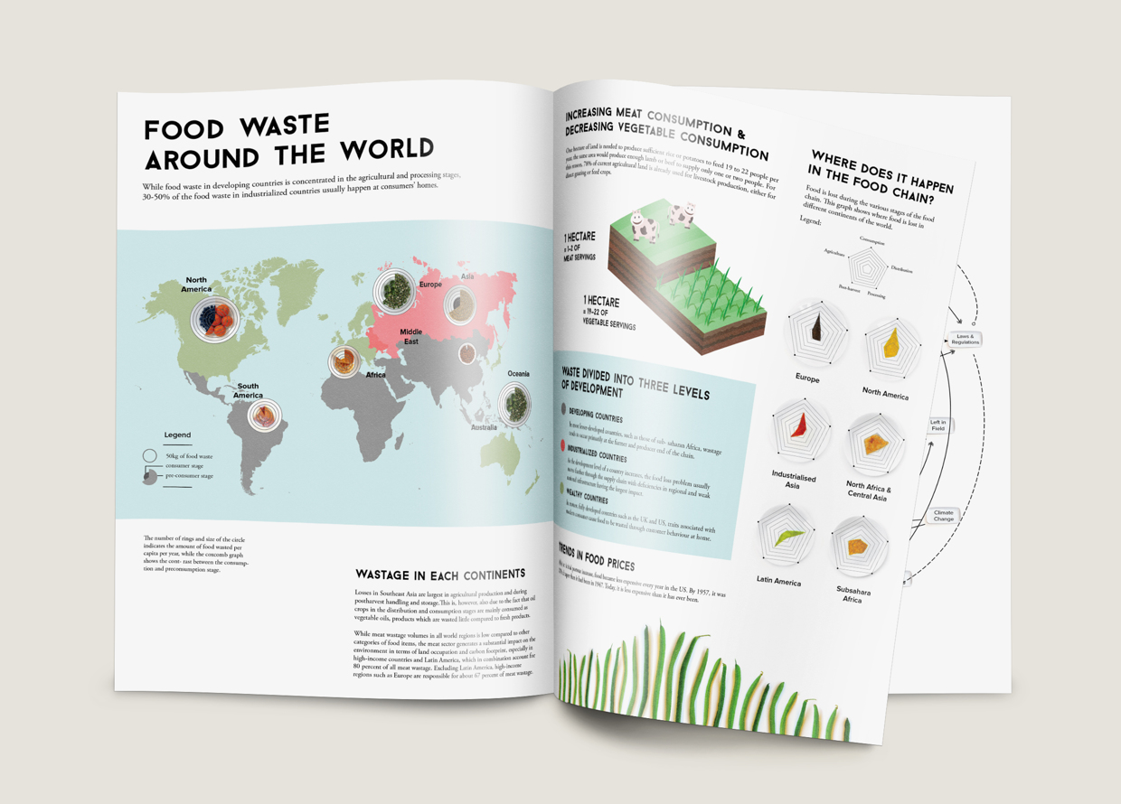 Food Waste书籍设计